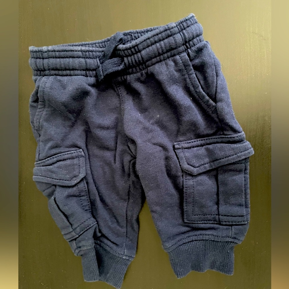 Navy blue baby pants